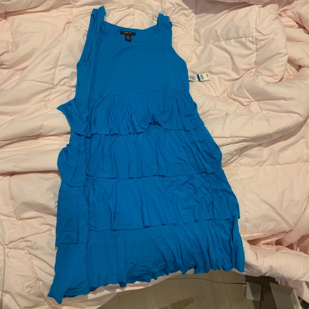 Turquoise dress